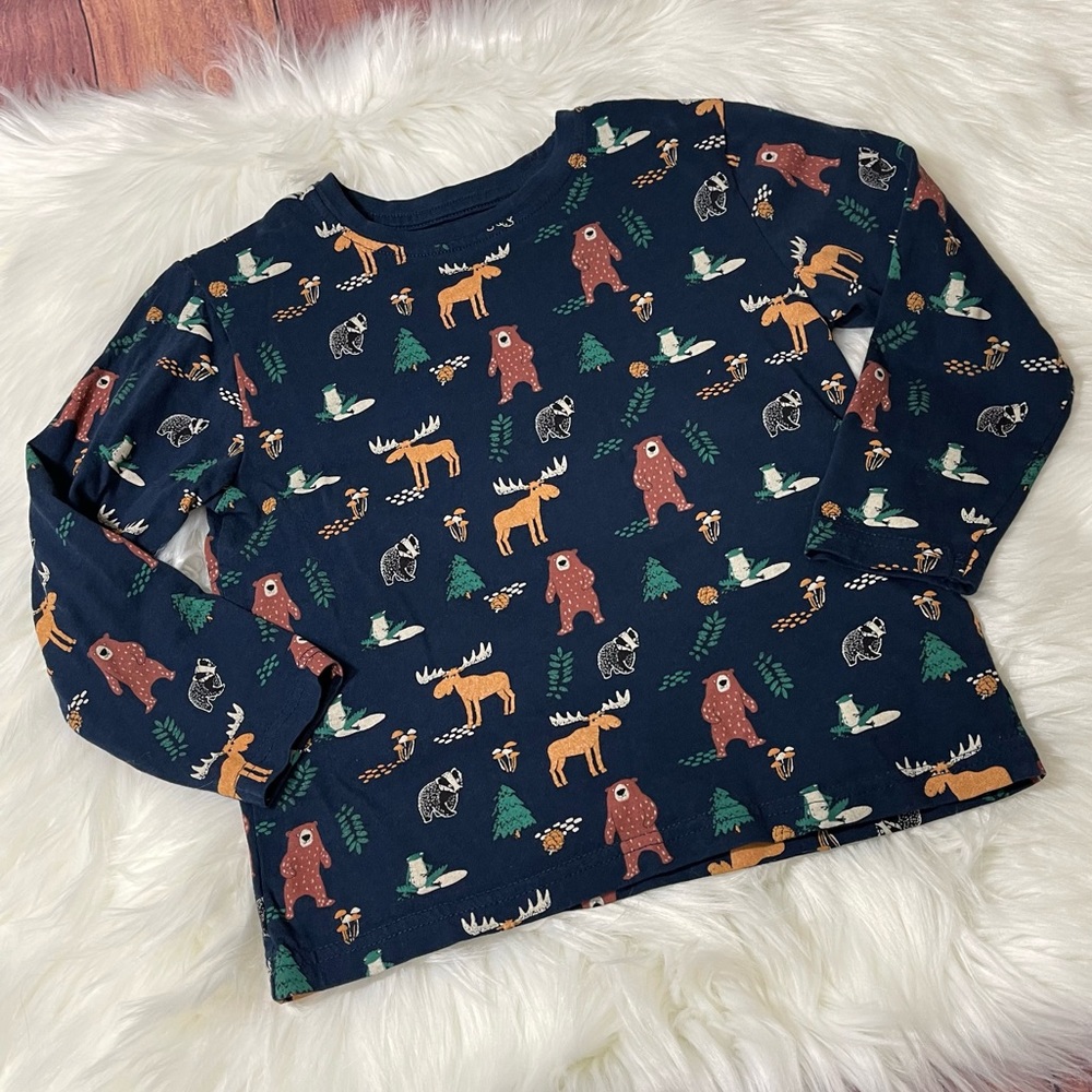 Primark Little Boy Size 5-6 Yrs Long Sleeve Shirt